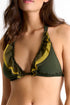 Shan Mia Mesh triangle bikini top